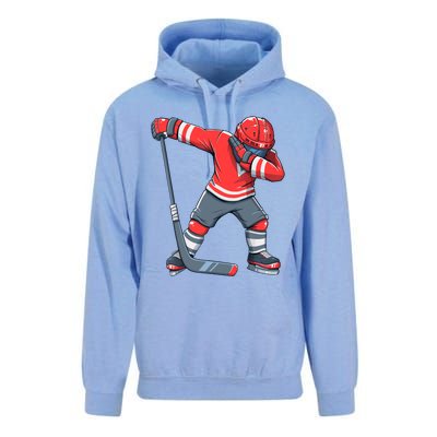 Funny Boy Ice Hockey Dab, Dabbing Player Unisex Surf Hoodie