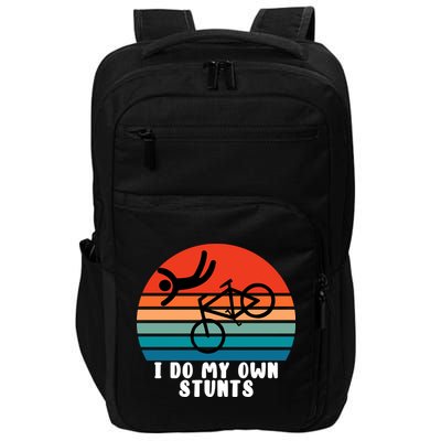 Funny Bike I Do My Own Stunts Cycling Impact Tech Backpack