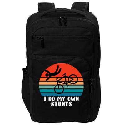 Funny Bike I Do My Own Stunts Cycling Impact Tech Backpack