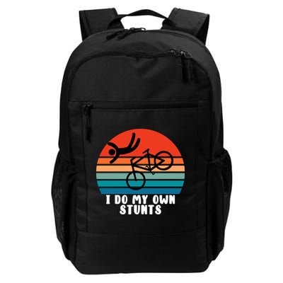 Funny Bike I Do My Own Stunts Cycling Backpack