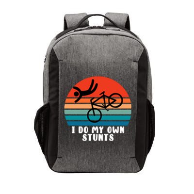 Funny Bike I Do My Own Stunts Cycling Vector Backpack