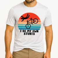 Funny Bike I Do My Own Stunts Cycling Cooling Performance Crew T-Shirt
