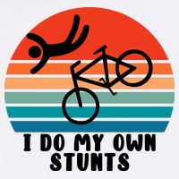Funny Bike I Do My Own Stunts Cycling Kids T-Shirt