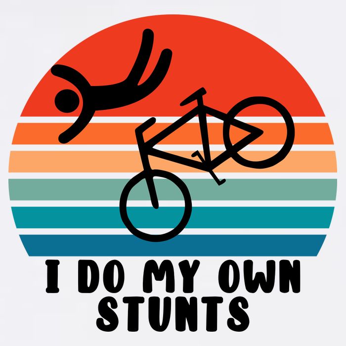 Funny Bike I Do My Own Stunts Cycling Kids T-Shirt