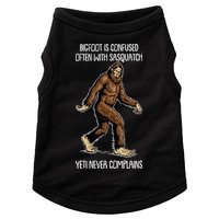 Funny Bigfoot Is Confused Often With Sasquatch Yeti Never Complains Doggie Tank