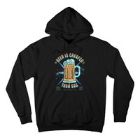 Funny Beer Is Cheaper Than Gas Anti Joe Biden Republican Hoodie