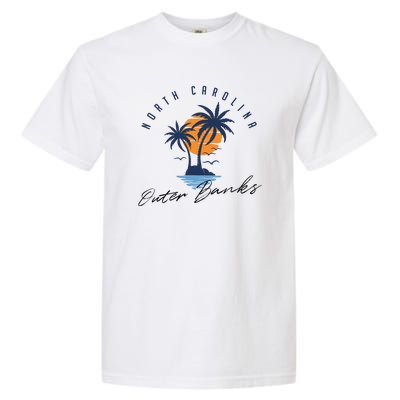 Famous Beach In North Carolina Souvenir Garment-Dyed Heavyweight T-Shirt