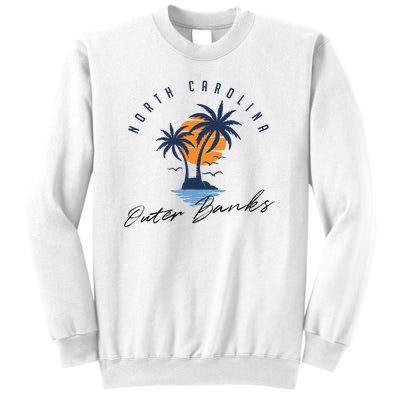 Famous Beach In North Carolina Souvenir Sweatshirt