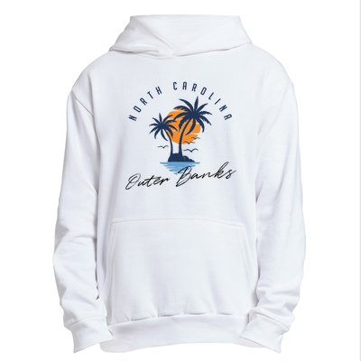 Famous Beach In North Carolina Souvenir Urban Pullover Hoodie