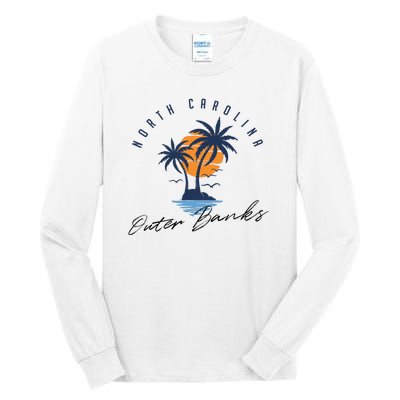 Famous Beach In North Carolina Souvenir Tall Long Sleeve T-Shirt