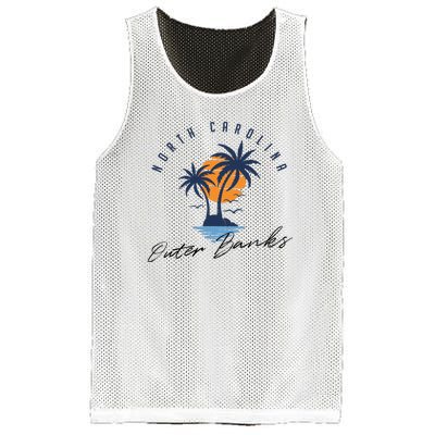 Famous Beach In North Carolina Souvenir Mesh Reversible Basketball Jersey Tank