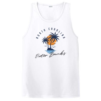 Famous Beach In North Carolina Souvenir PosiCharge Competitor Tank