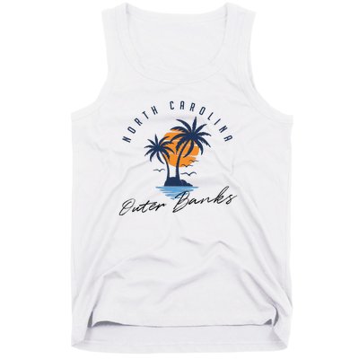 Famous Beach In North Carolina Souvenir Tank Top