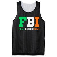 Full Blooded Irish Saint Patrick's Day Apparel Mesh Reversible Basketball Jersey Tank