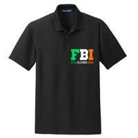 Full Blooded Irish Saint Patrick's Day Apparel Dry Zone Grid Polo