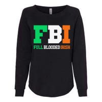 Full Blooded Irish Saint Patrick's Day Apparel Womens California Wash Sweatshirt