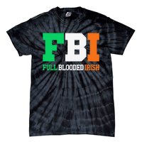 Full Blooded Irish Saint Patrick's Day Apparel Tie-Dye T-Shirt