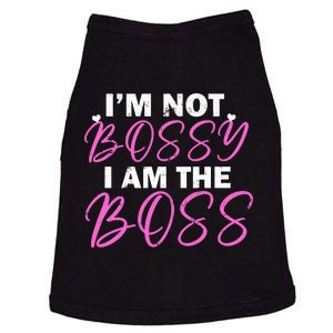 Female Boss I'm Not Bossy I'm The Boss I Am Not Bossy Funny Gift Doggie Tank