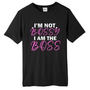 Female Boss I'm Not Bossy I'm The Boss I Am Not Bossy Funny Gift Tall Fusion ChromaSoft Performance T-Shirt