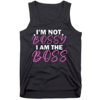 Female Boss I'm Not Bossy I'm The Boss I Am Not Bossy Funny Gift Tank Top