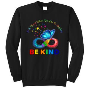 Feather Butterfly Infinity Puzzle Colorful Sweatshirt