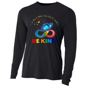 Feather Butterfly Infinity Puzzle Colorful Cooling Performance Long Sleeve Crew