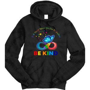 Feather Butterfly Infinity Puzzle Colorful Tie Dye Hoodie