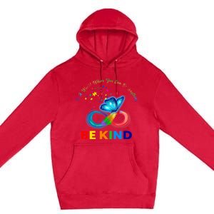 Feather Butterfly Infinity Puzzle Colorful Premium Pullover Hoodie