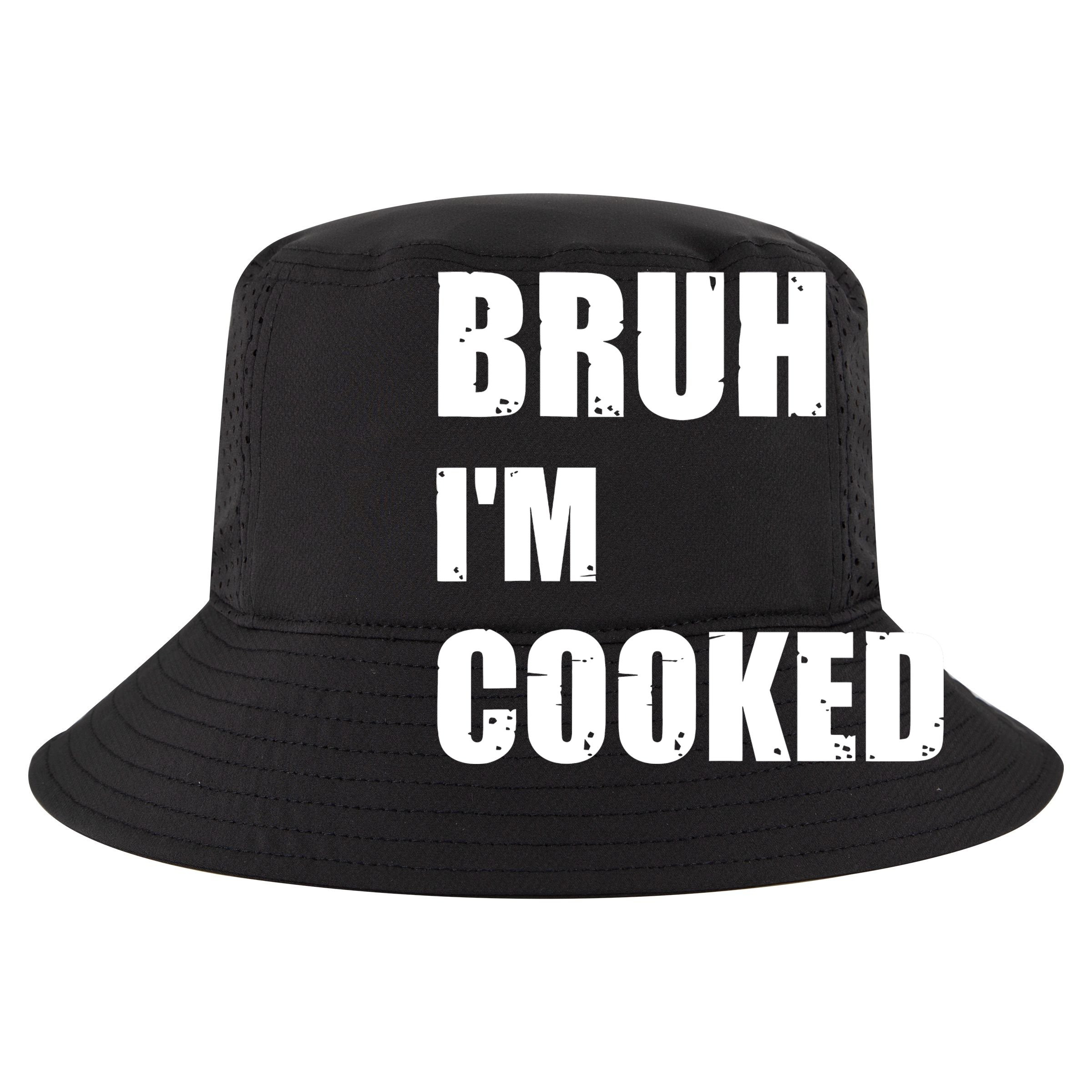 Funny Bruh I'm Cooked Meme Humor 11oz C Handle Ceramic Mug