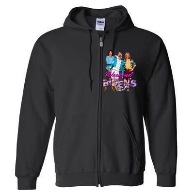 Funny Bidens Joke Weekend At Bidens Full Zip Hoodie