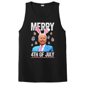 Funny Bunny Joe Biden 4th Of July Happy Easter Day Gift PosiCharge Competitor Tank