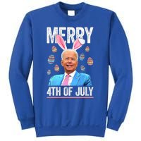 Funny Bunny Joe Biden 4th Of July Happy Easter Day Gift Sweatshirt