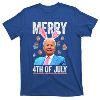 Funny Bunny Joe Biden 4th Of July Happy Easter Day Gift T-Shirt