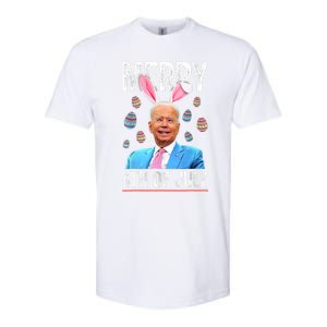 Funny Bunny Joe Biden 4th Of July Happy Easter Day Gift Softstyle CVC T-Shirt