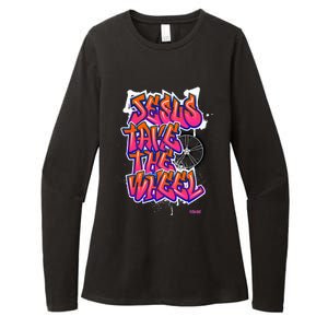 Flite Boi Jesus Take The Wheel Graffiti Womens CVC Long Sleeve Shirt