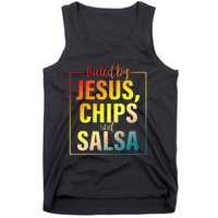 Fueled By Jesus Chips & Salsa Mexican Food Lovers Tank Top