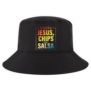 Fueled By Jesus Chips & Salsa Mexican Food Lovers Cool Comfort Performance Bucket Hat