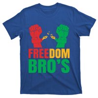 Freedom Bros Juneteenth Black Freedom 1865 African American Gift T-Shirt