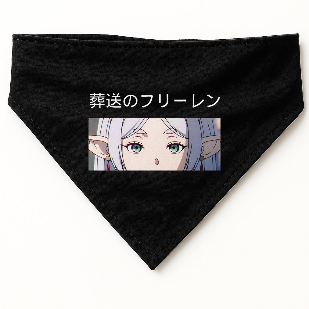 Frieren Beyond JourneyS End Isekai Anime Manga Video Game Gift USA-Made Doggie Bandana