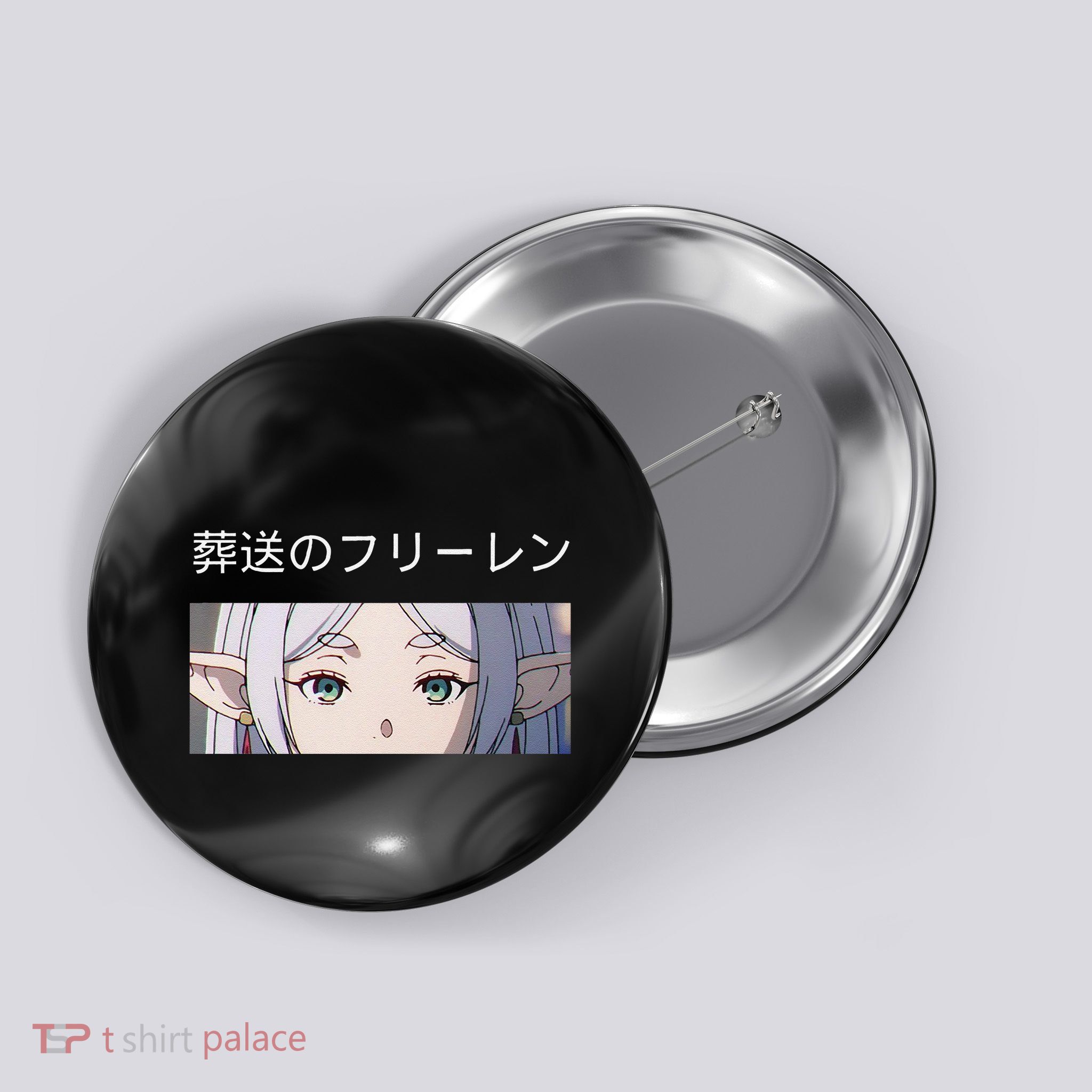 Frieren Beyond JourneyS End Isekai Anime Manga Video Game Gift Button