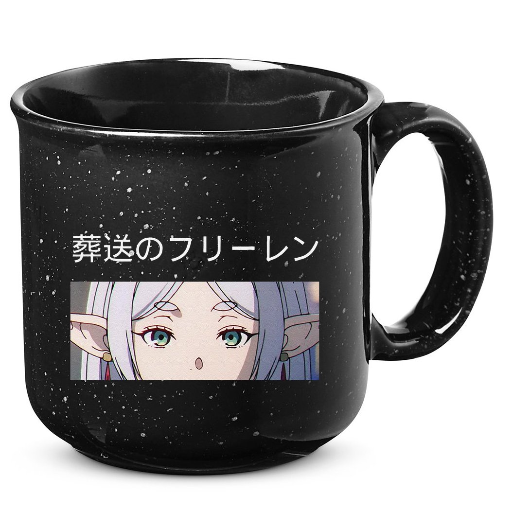 Frieren Beyond JourneyS End Isekai Anime Manga Video Game Gift 15oz Campfire Ceramic Mug