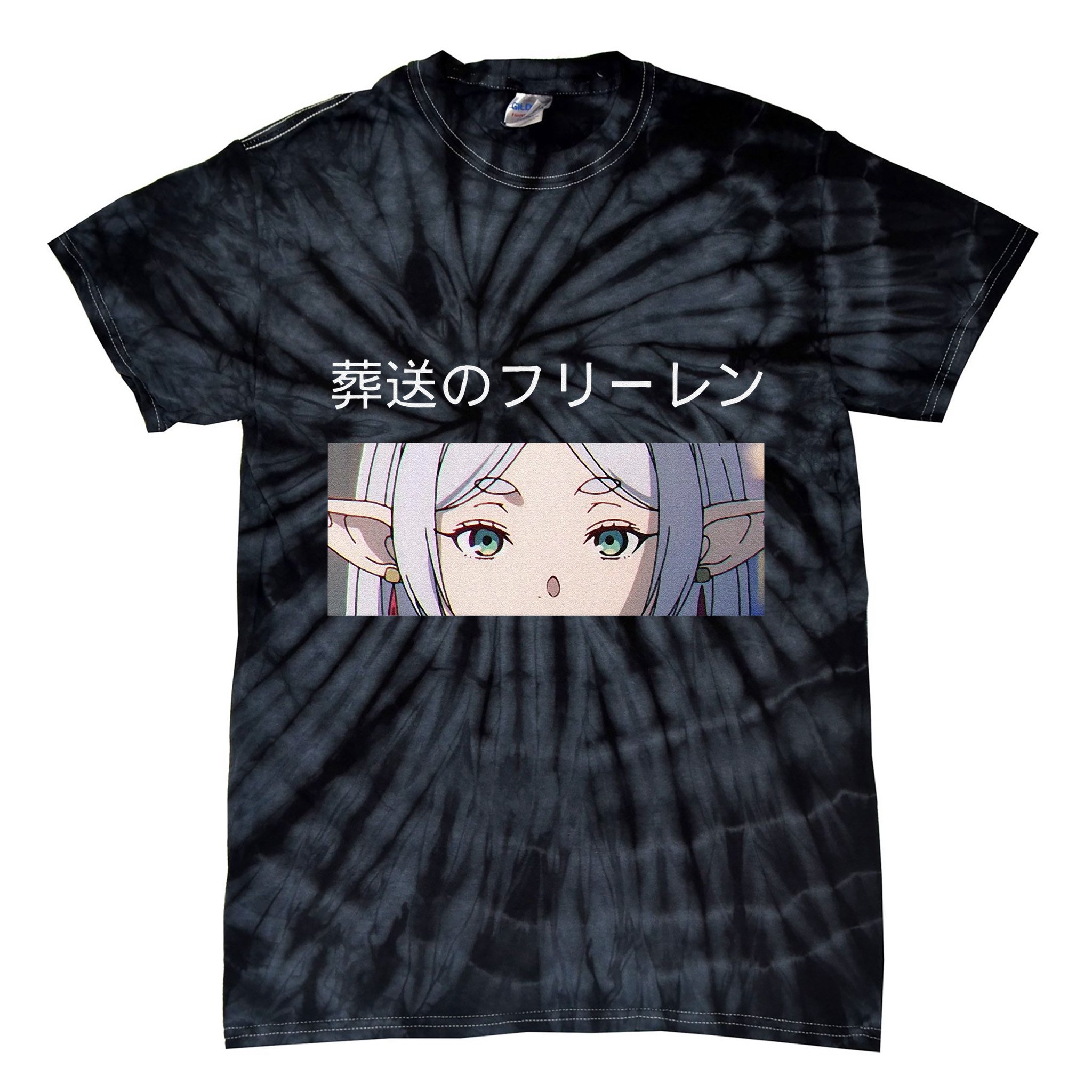 Frieren Beyond JourneyS End Isekai Anime Manga Video Game Gift Tie-Dye T-Shirt