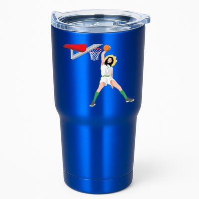 Funny Basketball Jesus Christian Humor Slam Dunk Tumbler