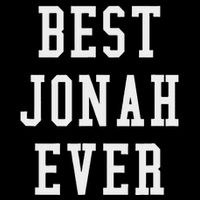 Fun Best Jonah Ever Cool Personalized First Name Poster