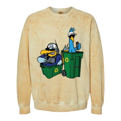 Fairwayjockey Birdie Juice The People’S Birdies Colorblast Crewneck Sweatshirt