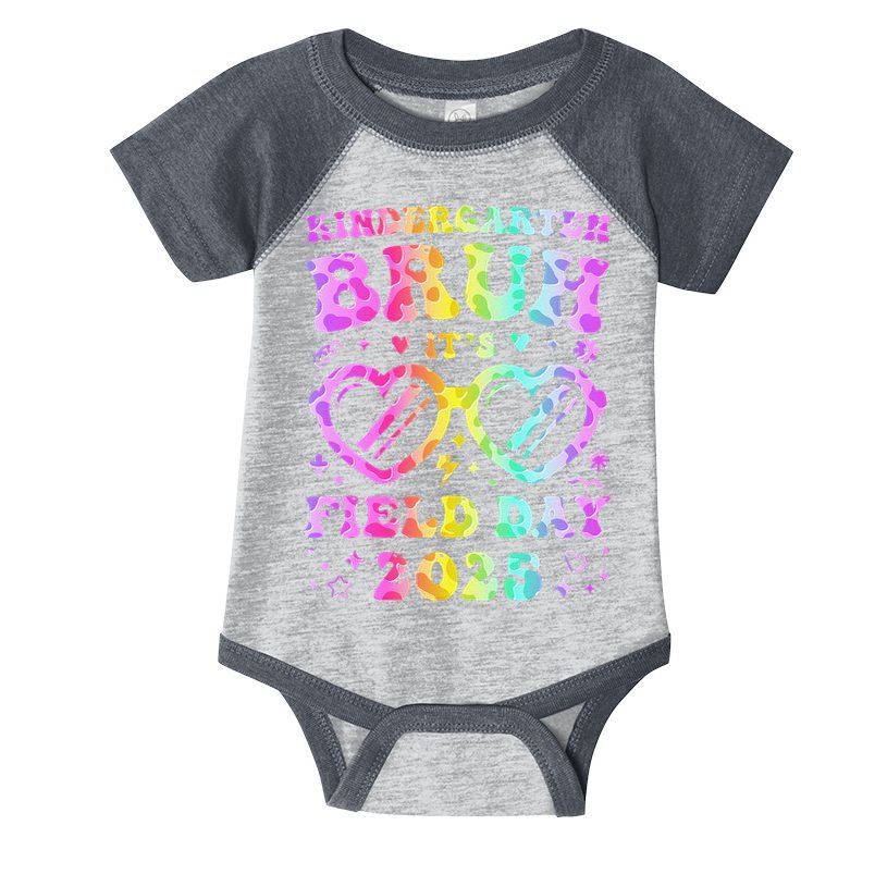 Fun Bruh Kindergarten Field Day 2025 Happy Teacher Girl Gift Infant Baby Jersey Bodysuit