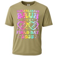 Fun Bruh Kindergarten Field Day 2025 Happy Teacher Girl Gift Cooling Performance Crew T-Shirt