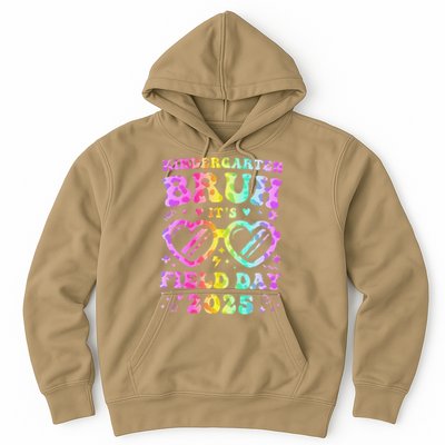 Fun Bruh Kindergarten Field Day 2025 Happy Teacher Girl Gift Hoodie