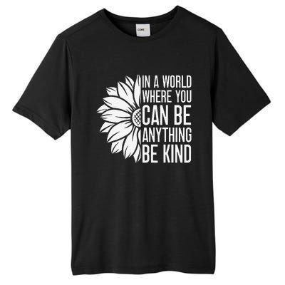 Flower Be Kind Unity Day Orange Anti Bullying Unity Day Tall Fusion ChromaSoft Performance T-Shirt