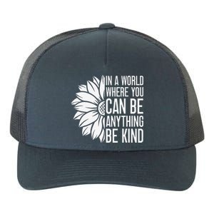 Flower Be Kind Unity Day Orange Anti Bullying Unity Day Yupoong Adult 5-Panel Trucker Hat